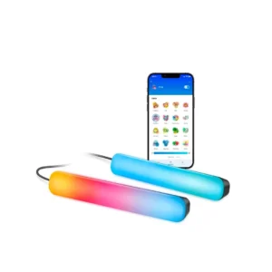WiZ Gradient valgusribad eesvaates kaks tükki
