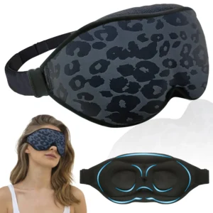 FOX-TECH 3D-unemask eestvaates musta mikrofibriga