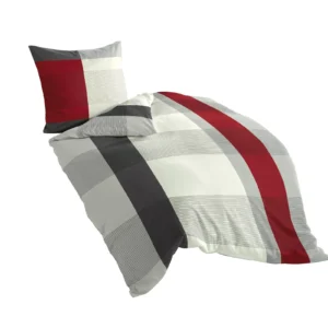 Bierbaum voodipesukomplekt 135x200 eestvaates geomeetrilise mustriga