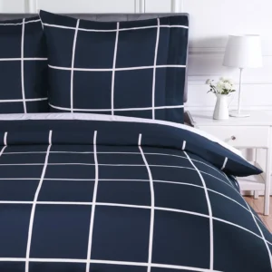 Amazon Basics voodipesu esivaade 135x200 tekikott ja 80x80 padjapüür