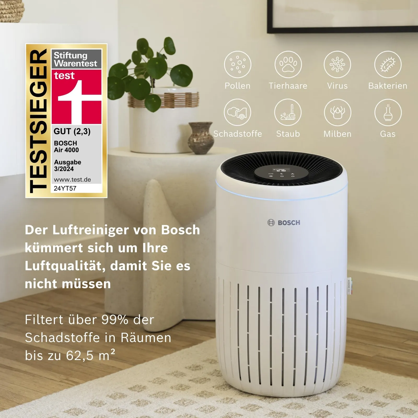 Bosch Air 4000 elutoas